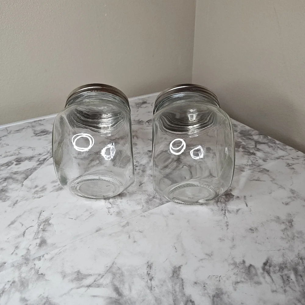 Glass Candy Storage Jars with Lid